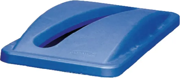 Bestseller Deckel PE blau B290xT520mm f.Wertstoffsammler 60/87l f.Papiereinwurf RUBBERMAID