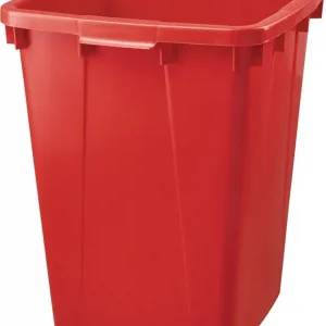 Abfall- u.Wertstoffsammler 90l H600xB485xT510mm PE rot GRAF Preisknaller