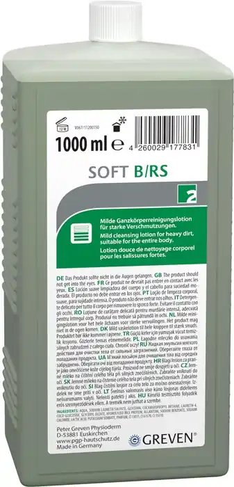 Hautreinigungslotion GREVEN® SOFT B/RS 1l Flasche f.9000 473 400 Highlight