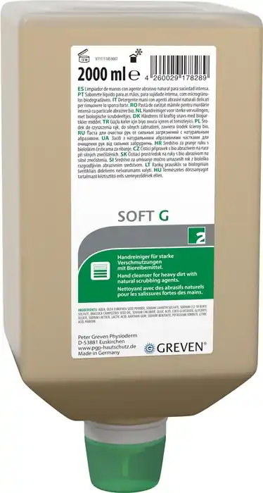 Handreinigung GREVEN® SOFT G 2l rückfettend Flasche GREVEN Beliebt