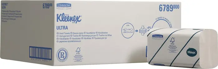 Nur Für Kurze Zeit Handtuch 6789 2-lagig,geprägt hochweiß L.ca.217 mmxB.ca.210mm 2790 Tücher/VE