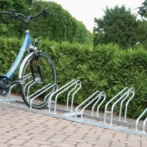 Finale Aktion Fahrradbügelparker 2-s.90Grad verz.Anz.Radstände 12 z.Schr.zerlegt