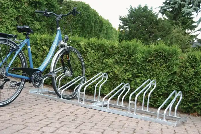 Finale Aktion Fahrradbügelparker 2-s.90Grad verz.Anz.Radstände 12 z.Schr.zerlegt