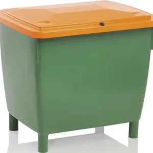 Streugutbehälter L945xB725xH930mm 400l HD-PE grün/orange Jetzt Bestellen
