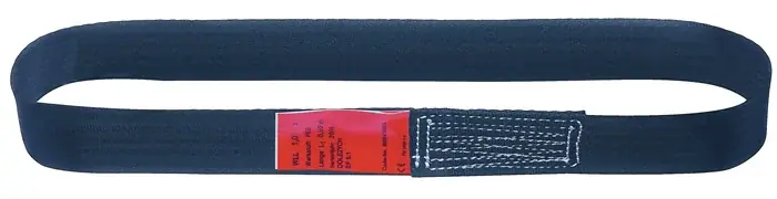 Versand Am Gleichen Tag Einweg-Bandschlinge DIN EN 60005 Umfang 1,0m schwarz Tragf.einf.750kg DOLEZYCH VE: 10 Stück