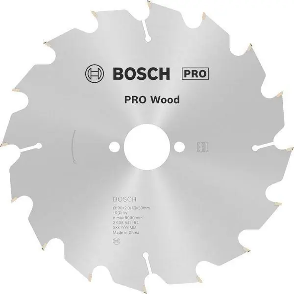 Kreissägeblatt PRO Wood AD 190mm Z.16 WZ Schnitt-B.2mm BOSCH Mega-Angebot