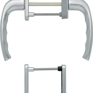 Markenware Balkongarnitur NY 0810/961N/U10/… Alu.F1 63-73mm 4-KT.7mm HOPPE