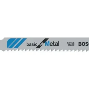 Zertifiziert Stichsägeblatt T 118 B Gesamt-L.92mm Zahnt.1,9-2,3mm HSS 100 St./Karte BOSCH