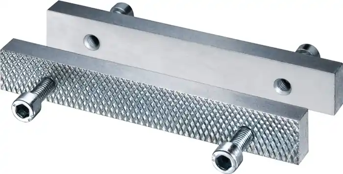 Heißes Angebot Schraubstockbacke HEUER Front Backen-B.160mm glatt/geriffelt