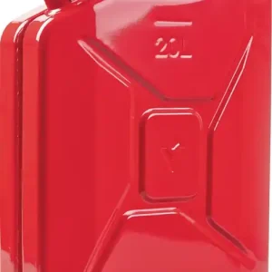 Kraftstoffkanister 20l Feuerrot RAL 3000 Stahlbl.0,9mm L345xB165xH470mm VALPRO Billig