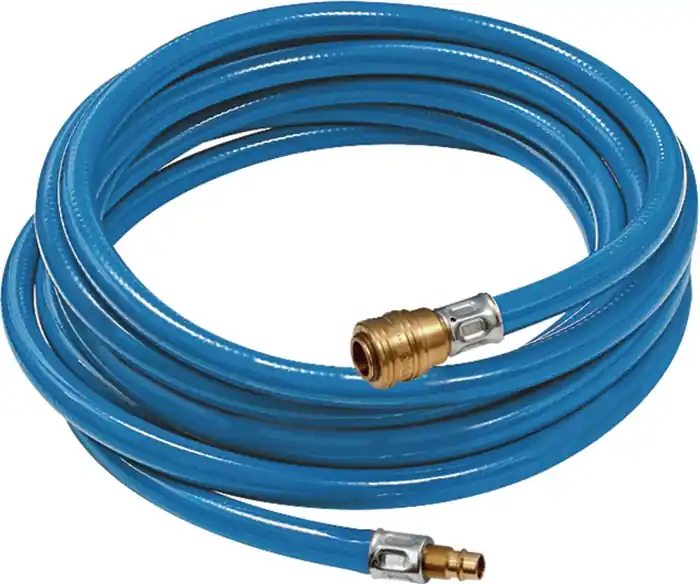 Soft-PVC-Druckluftschlauchset ID 6,3mm AD 11mm L.5m Schnellverschlussk.DN 7,2 Sonderangebot