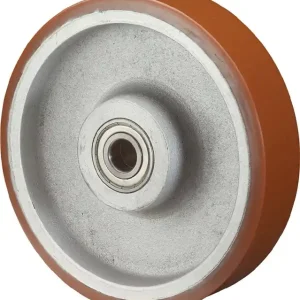 Ersatzrad D.250mm Trgf.1200kg Polyurethan/Guss Achs-D.25mm Nabenl.60mm BS ROLLEN Solange Der Vorrat Reicht