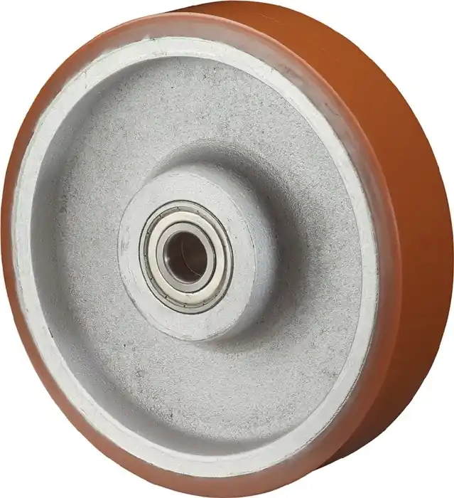 Ersatzrad D.250mm Trgf.1200kg Polyurethan/Guss Achs-D.25mm Nabenl.60mm BS ROLLEN Solange Der Vorrat Reicht