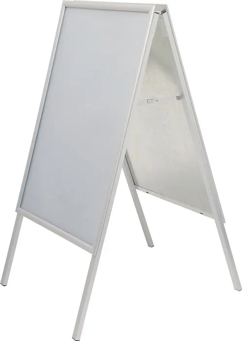 Must-Have Kundenstopper Alu.aluminium A1 eloxiert/verzinkt wetterbeständig MAUL