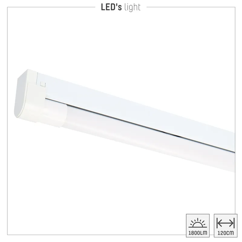 Unterbauleuchte - 1x18W 120cm 1900lm 4000K IP20 Zertifiziert