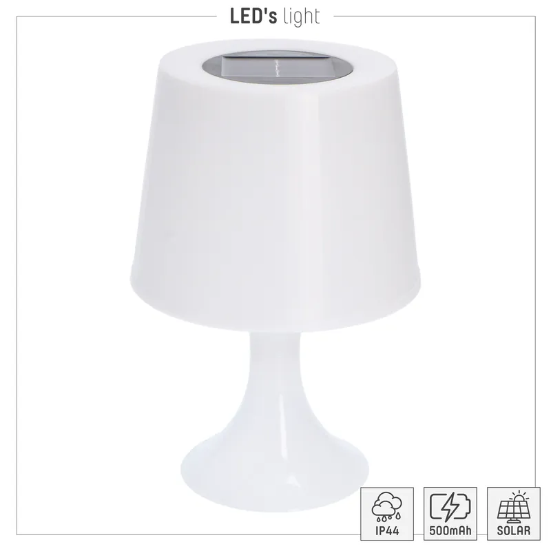 Solar outdoor - Melbourne 5lm 3600K IP44 - Sensor - Weiß Letzte Chance