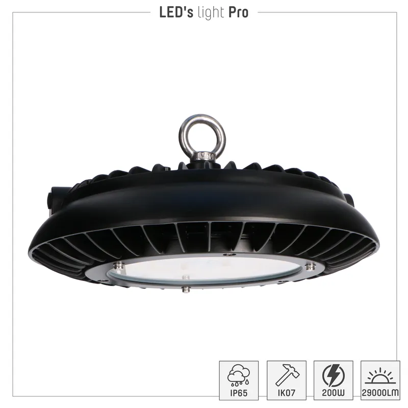 Günstig Led Hallen Pendelbeleuchtung - 200W 28000lm 4000K IP65 - CREE LED