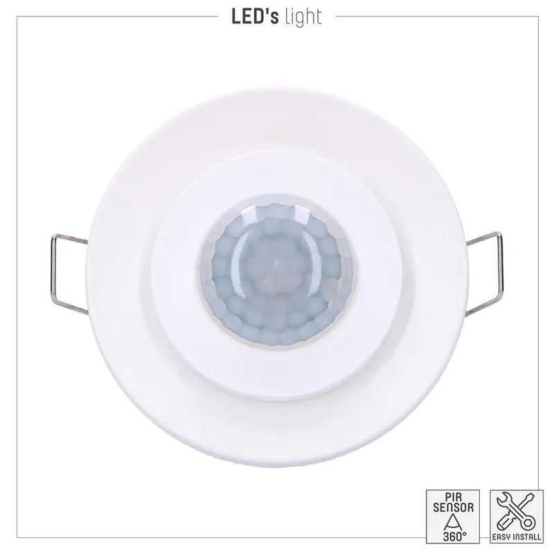 Deckensensor - PIR 360° IP20 - Weiß Nur Heute