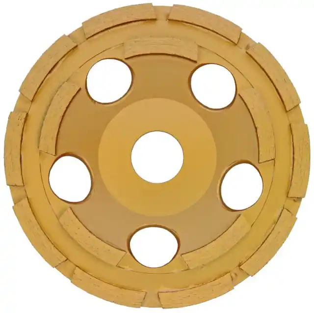 Eibenstock Diamant-Schleifteller Ø125mm -Standard- für Beton (gold) Preisreduziert