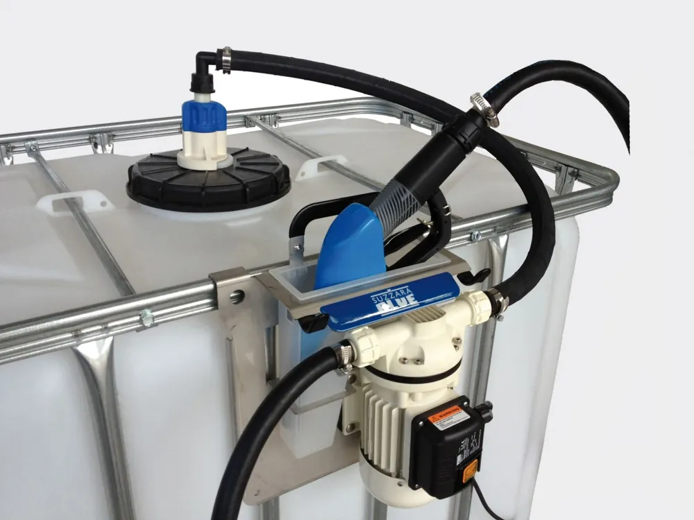 CEMO Cematic Blue Pumpensystem BASIC AZV mit Universal-Konsole für IBCs Schneller Versand