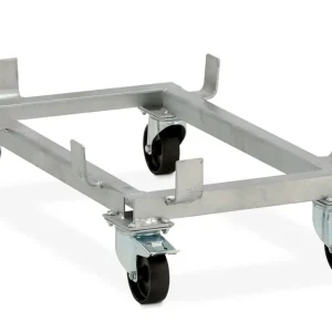Must-Have CEMO Lenkrollengestell für GFK Rechteckbehälter - 1500 Liter