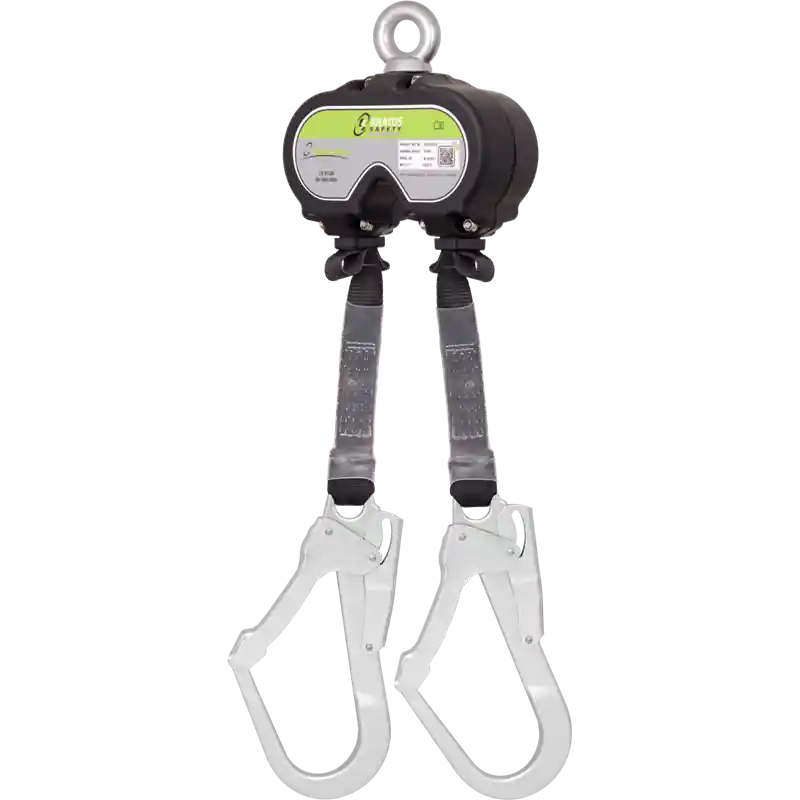 Aktuell Kratos Safety 2050002 OLYMPE Twin-Höhensicherungsgerät