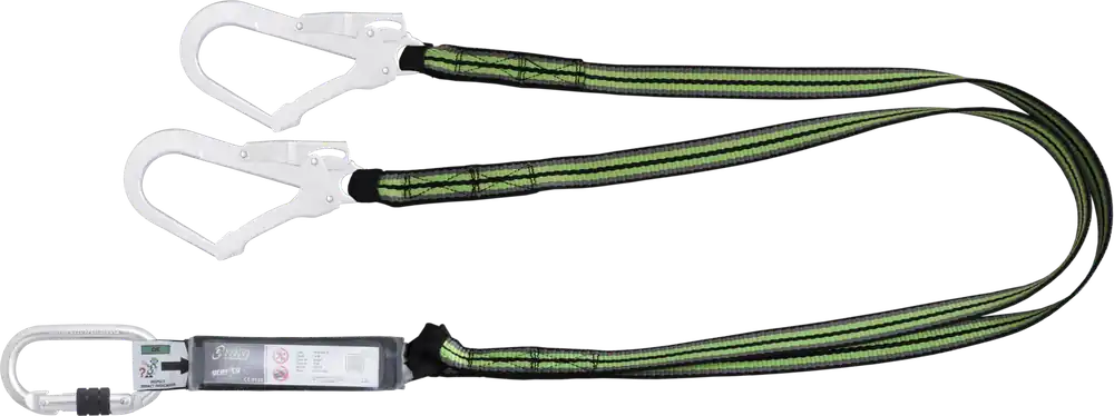 Wochenendangebot Kratos Safety Y-Verbindungsmittel mit Falldämpfer aus Gurtband 1,80 m