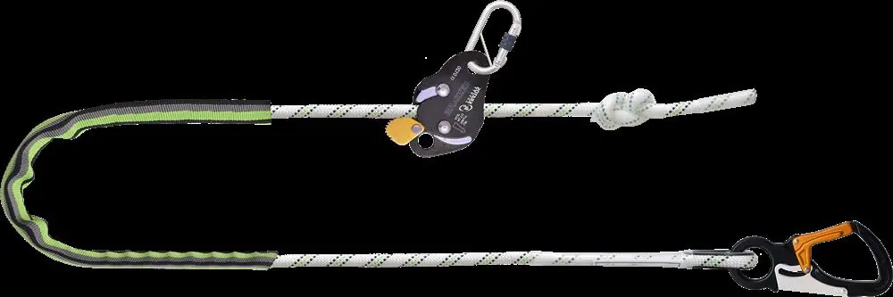 Top-Angebot Kratos Safety Verbindungsmittel aus Kernmantelseil zur Arbeitsplatzpositionierung mit Seilkürzer 5 m