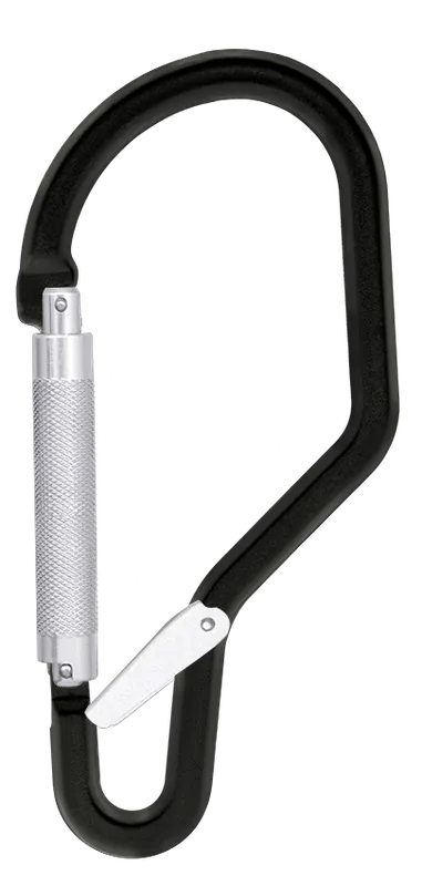 Kratos Safety Aluminiumkarabiner mit Automatikverschluss und Sperrhebel Sofort Bestellen