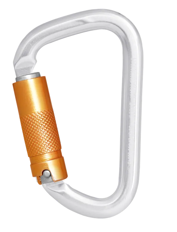Kratos Safety 5030222B Aluminiumkarabiner mit dreifach wirkendem Automatikverschluss Knallerangebot
