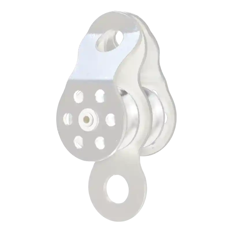 Kratos Safety 7000802 Doppelte Seilrolle mit Öffnungsflanschen doppelte Aufhängung Heißes Angebot