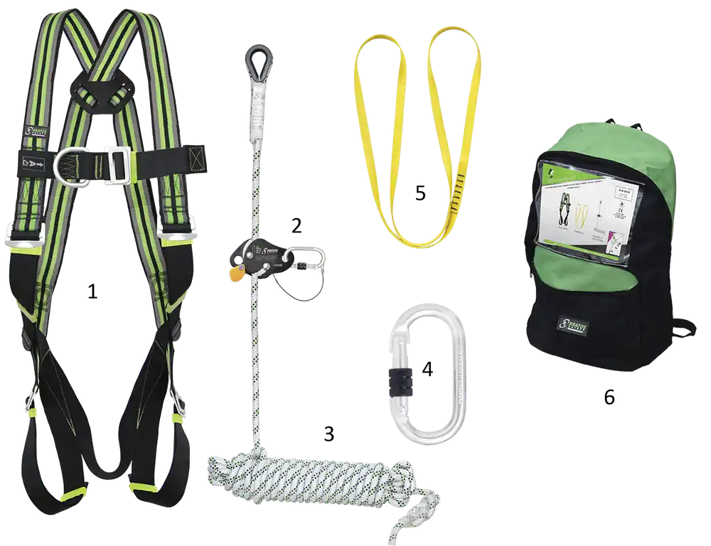 Kratos Safety 8010500 Komfort Dach-Set Sichere Zahlung