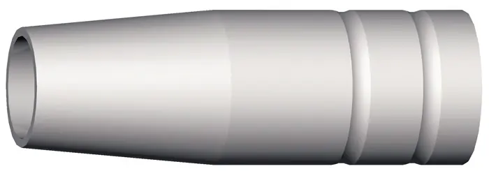 Gasdüse kon.12mm 53mm f.MB GRIP 15 AK A.BINZEL VE: 10 Stück Sonderaktion