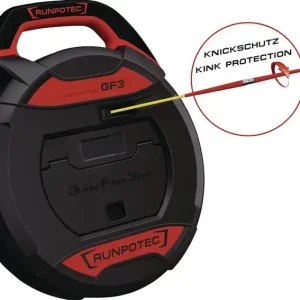 Neu Im Sortiment Kabeleinziehgerät GF3 Band-L.30m Biege-R.38mm o.Meterzähler RUNPOTEC