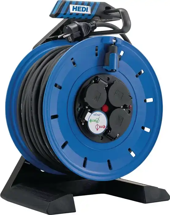 Kabeltrommel Gen 7 Champion 25m H07RN-F 3x1,5mm² 290mm 4 Schutzkon.steckd. Kracherpreis