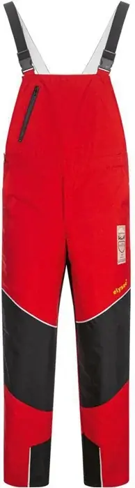 Knallerangebot Schnittschutzlatzhose SPEIERLING Gr.56 rot/schwarz/gelb ELYSEE