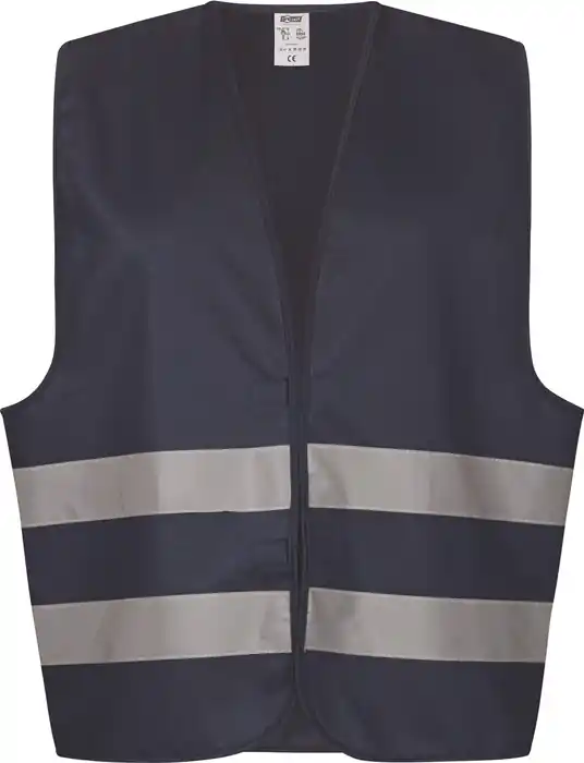 Warnweste SKARDE Gr.univ.marine Brustumfang ca.130cm EN 17353 Typ B3 SAFESTYLE Neu Im Sortiment