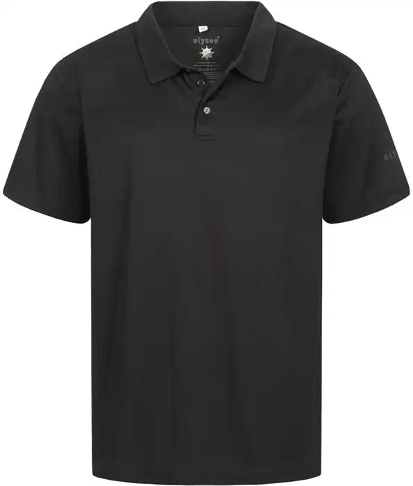 Herrenpoloshirt TINEO Gr.M schwarz ELYSEE Solange Der Vorrat Reicht