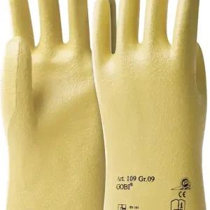 Handschuhe Gobi 109 Gr.9 gelb BW-Trikot m.Nitril EN 388 PSA II HONEYWELL VE: 10 Paare Solange Der Vorrat Reicht