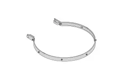 HYMER Rückenschutzring, Alu, Durchmesser 724 mm, inkl. Befestigungsmaterial Garantierte Lieferung