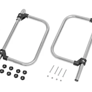 Saisonangebot HYMER Ersatzteilset Sicherheitstüre für Plattformleitern, 2 Türflügel inkl. Befestigungsmaterial