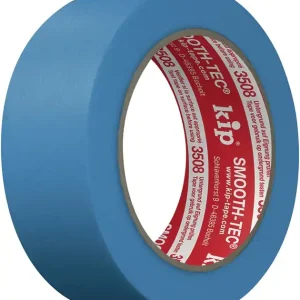 Glattkreppband 3508 SMOOTH-TEC® glatt blau L.50m B.36mm KIP VE: 6 Rollen Schneller Versand