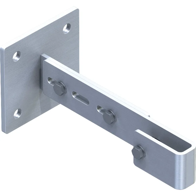 Expressversand ZARGES Wandhalter verstellbar 275 - 375 mm
