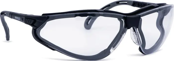 Markenware Schutzbrille Terminator Xtra EN 166 Fassung:schwarz Scheibe:klar PC INFIELD SAFE
