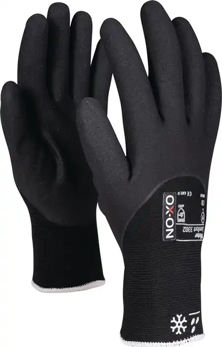Beliebt Kälteschutzhandschuh Winter Comfort 3302 Gr.8 schwarz EN 388 ,EN420,EN511 PSA II VE: 12 Paare