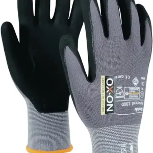 Expressversand Handschuh Flexibl Advanced 1900 Gr.9 schwarz/hellgrau EN388 EN420+A1 EN407 PSAII VE: 12 Paare