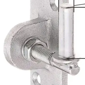 Knallerangebot Kloben z.Anschr.13x45mmStahl roh galv.verz.d.pass.Ausf.verstellb.um 20mm GAH