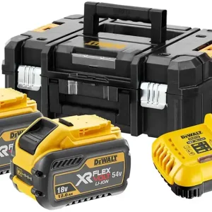 DeWALT 54V Akku-Starter-Set DCB118Y2T - 216 Watt mit 2 Akkus und Schnellladegerät Neue Kollektion