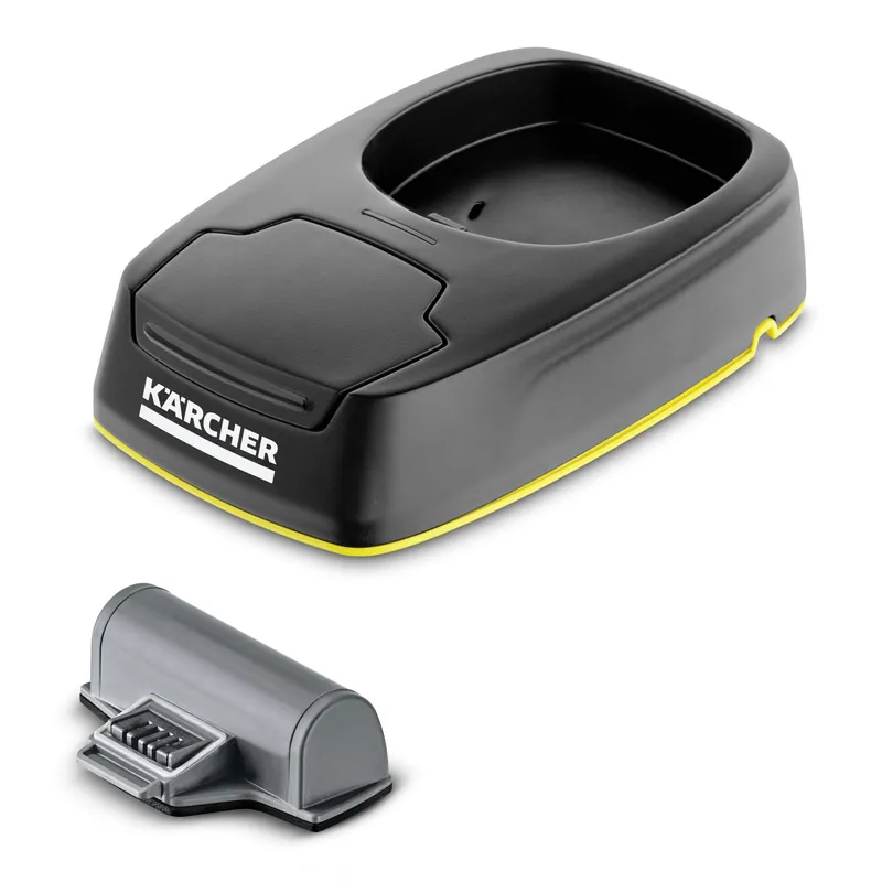 Saisonangebot Kärcher Ladestation und Wechselakku für den WV 5