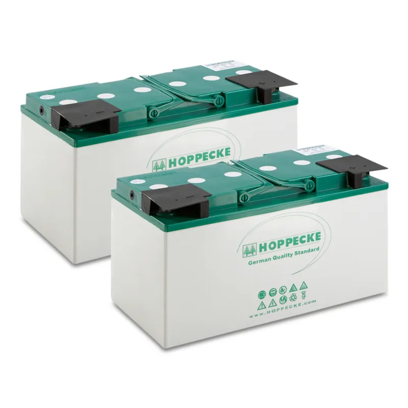 Billig Kärcher Batteriesatz AGM 2x 12V/115Ah
